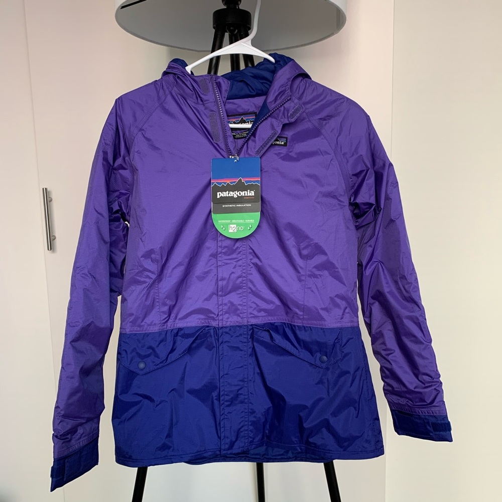 NWT Patagonia Torrentshell Jacket Girls XXL